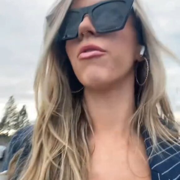 Vintage Square Cat Eye Sunglasses Y2K Retro Chic Trendy Oversized - Picture 8 of 8